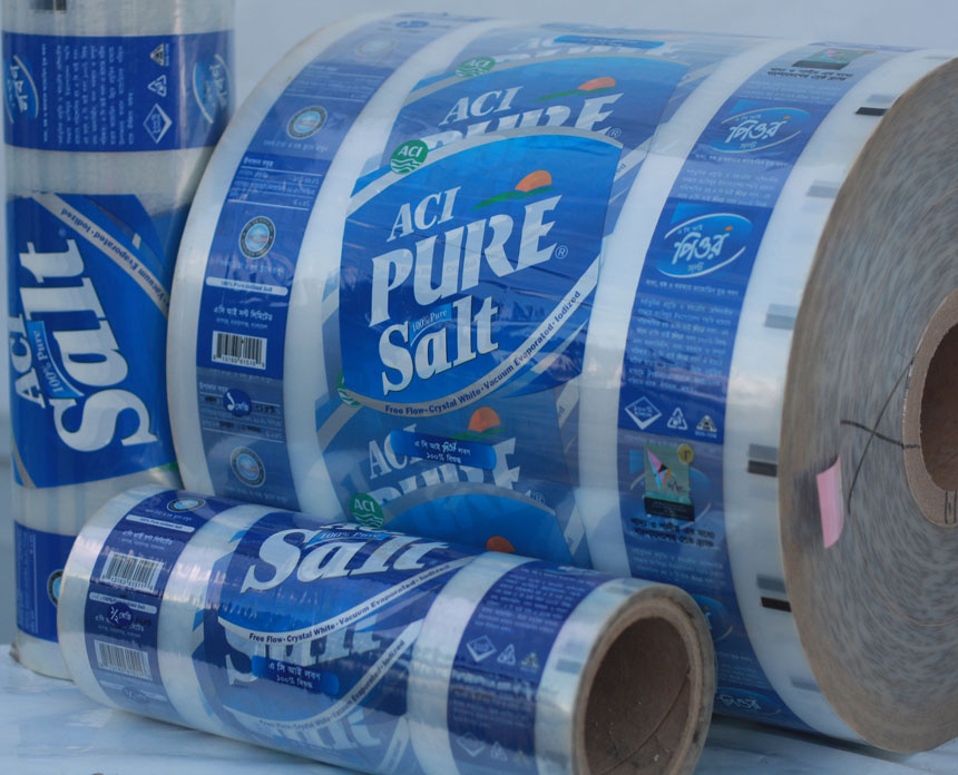Salt Wrapper Back Food Packaging / Premiaflex Plastics Limited